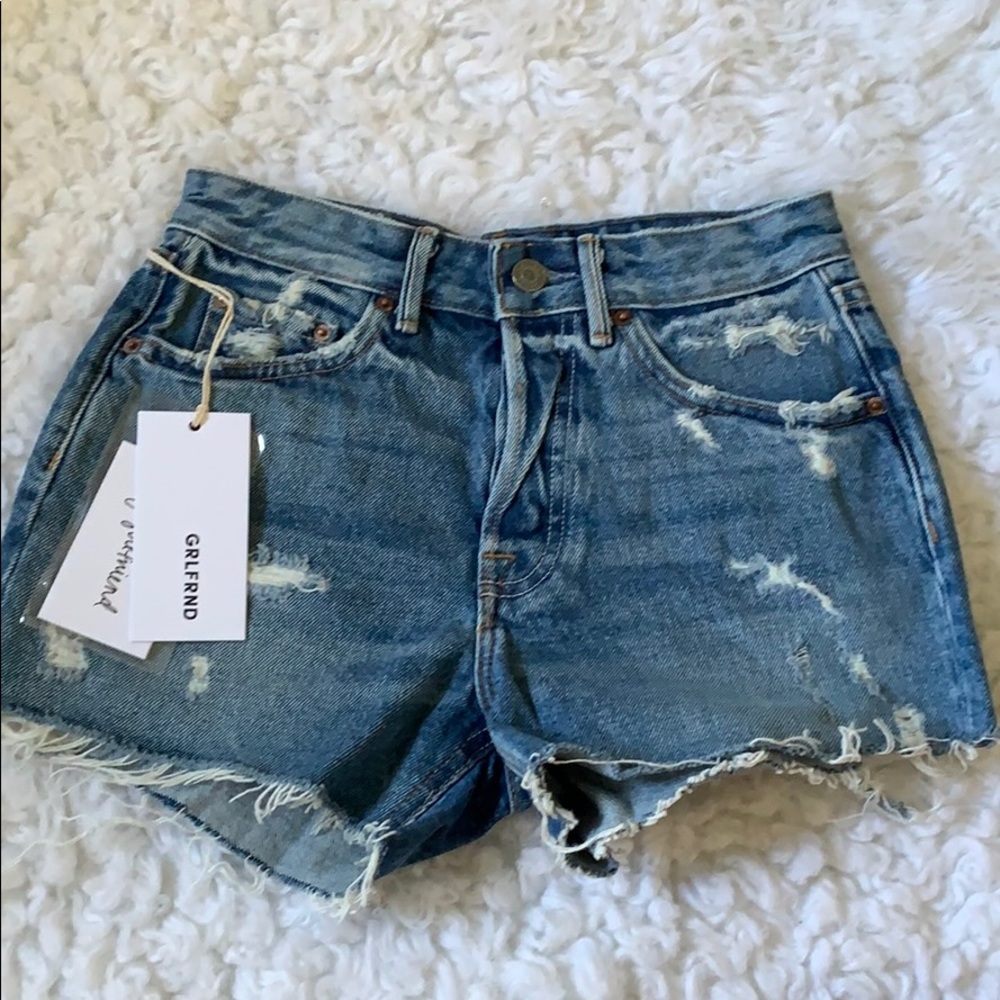 Brand new GRLfrnd high waisted shorts